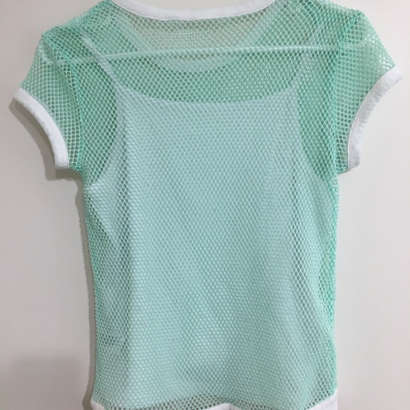 Net Shirt W/ Tank Top - Picture 2 of 5